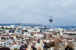 Вид на Тбилиси с Нарикалы