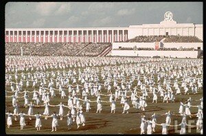 Парад нацистов на Марсовом поле в Нюрнберге