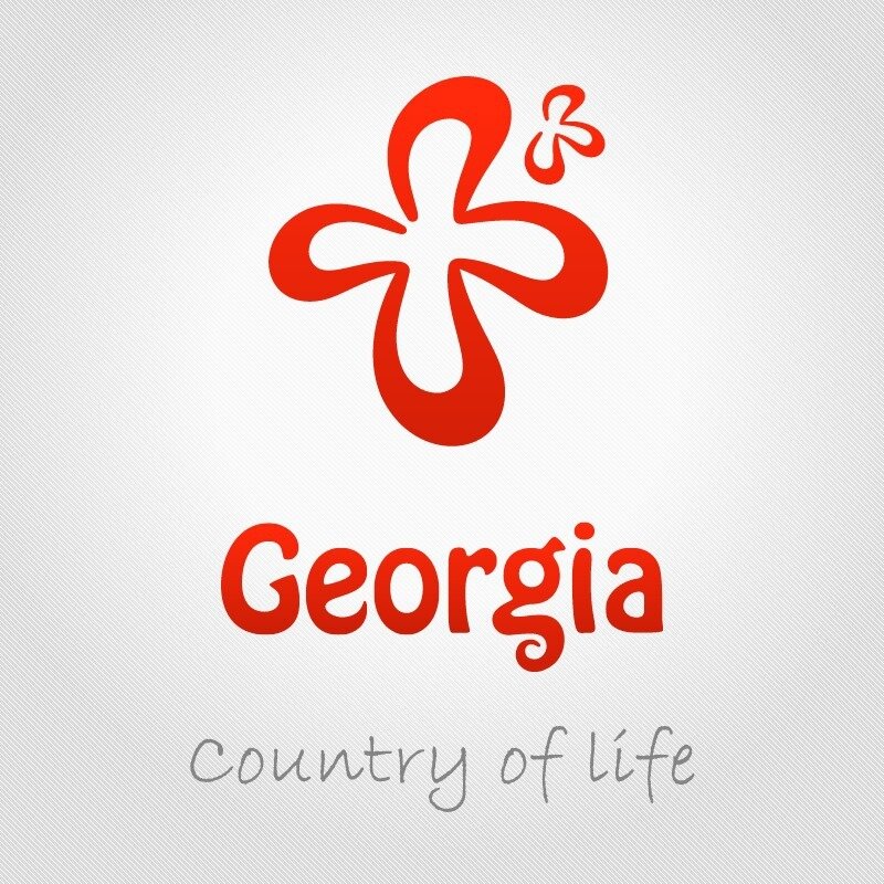 Туристический логотип Грузии